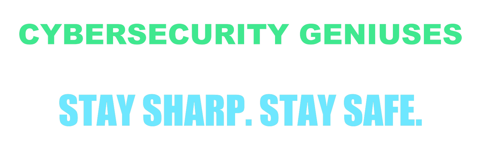 Cybersecurity Geniuses