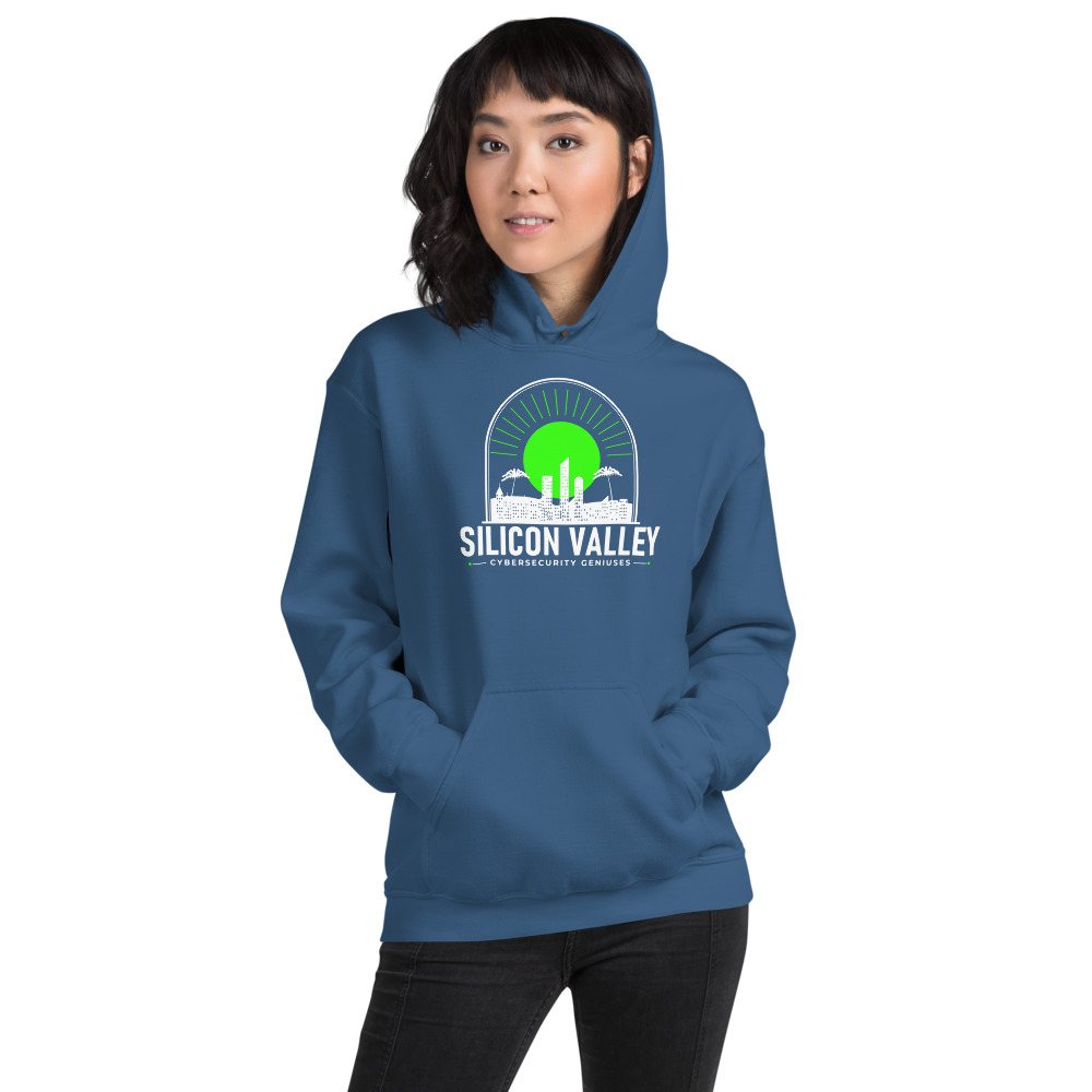 Cybersecurity Geniuses Silicon Valley Skyline Hoodie
