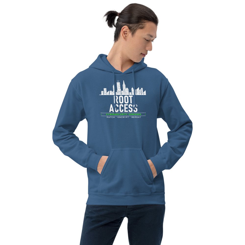Cybersecurity Geniuses Root Access Badge Hoodie