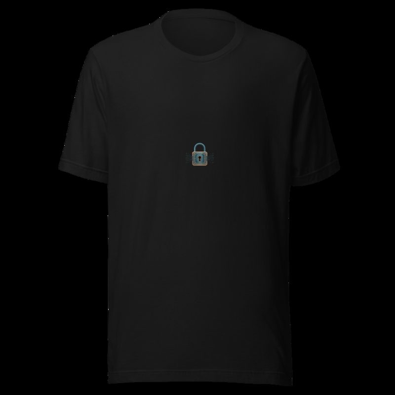 Cybersecurity Geniuses Lock Circuit Icon Tee