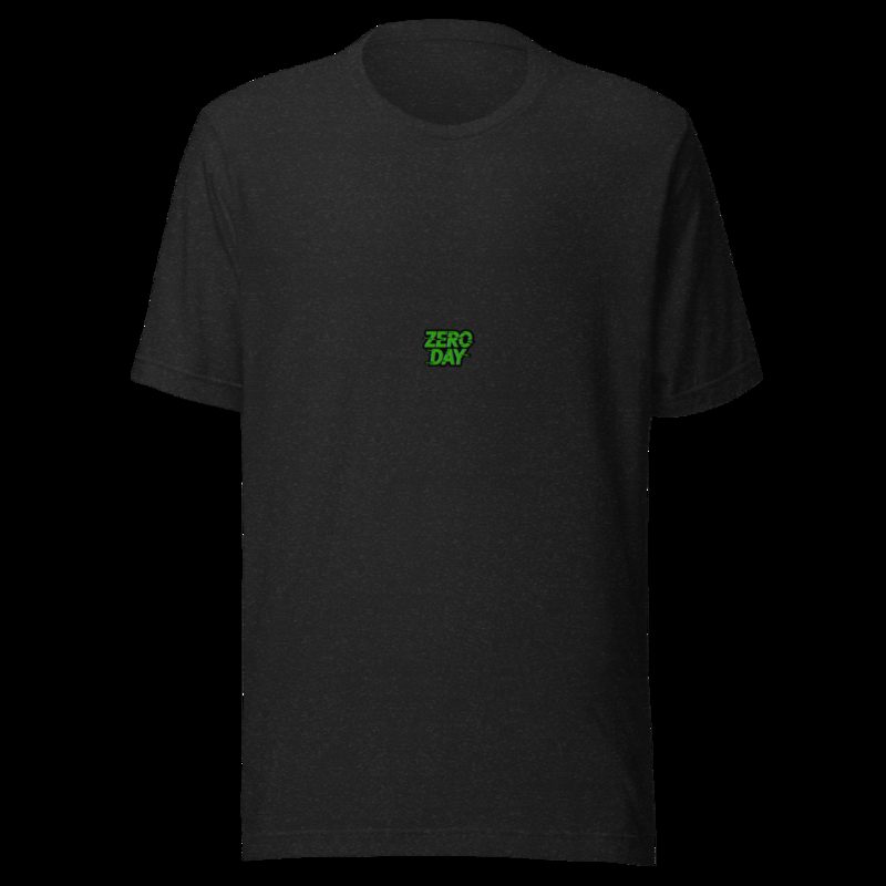 Cybersecurity Geniuses Zero Day Tee Black Heather
