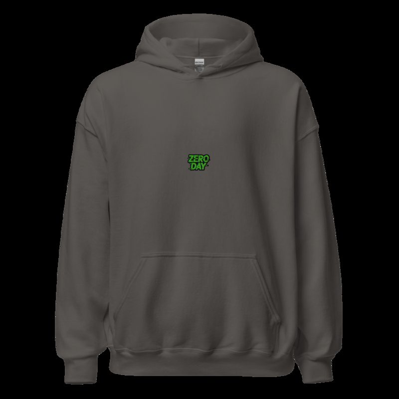 Cybersecurity Geniuses Zero Day Hoodie Charcoal