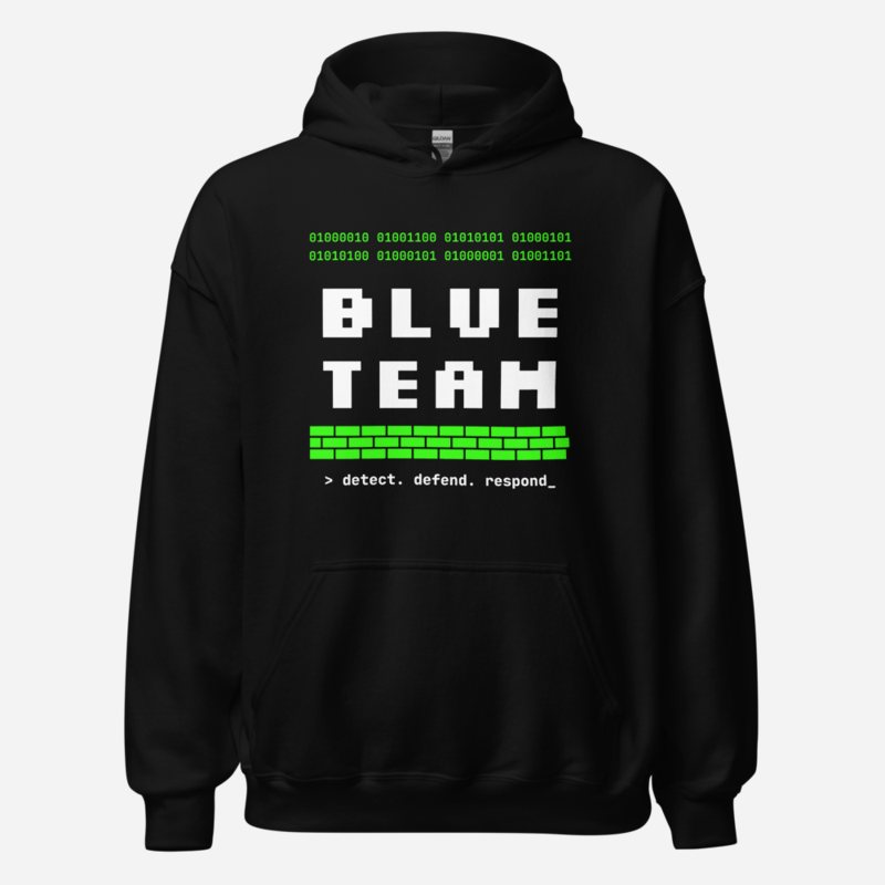 Cybersecurity Geniuses Blue Team Hoodie