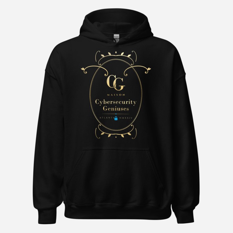 Cybersecurity Geniuses Maison Baroque Cartouche Hoodie Black