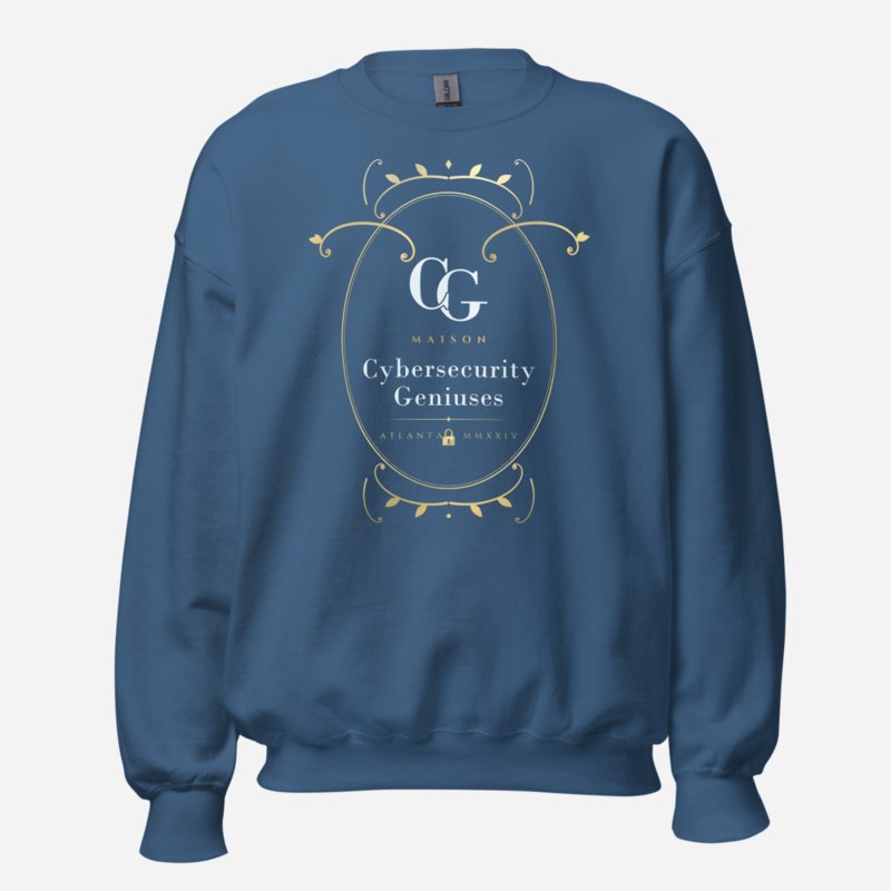 Cybersecurity Geniuses Maison Baroque Cartouche Sweatshirt