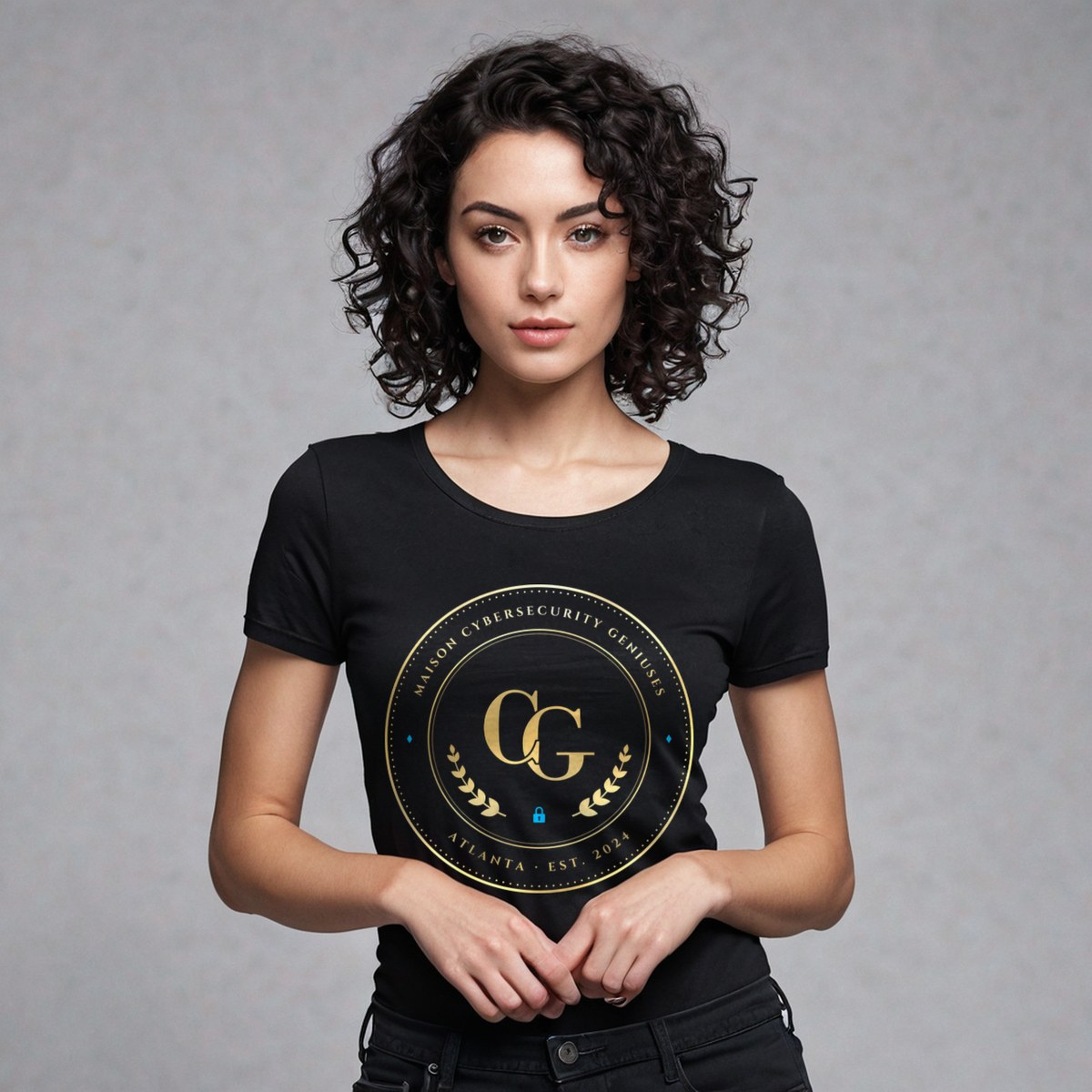 Cybersecurity Geniuses Maison Medallion Tee