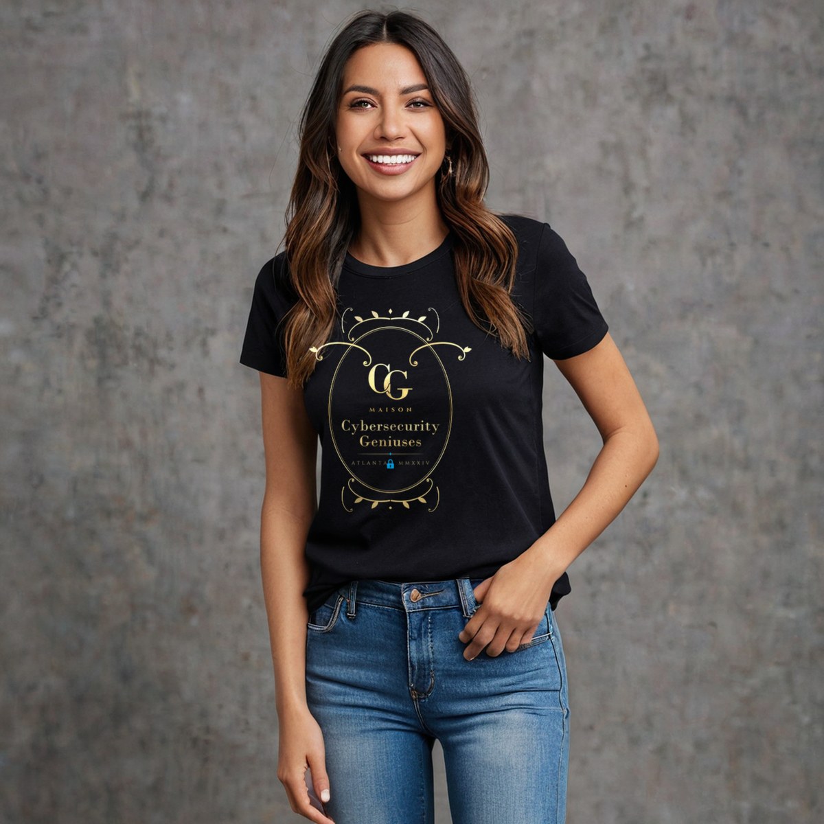 Cybersecurity Geniuses Maison Baroque Cartouche Tee
