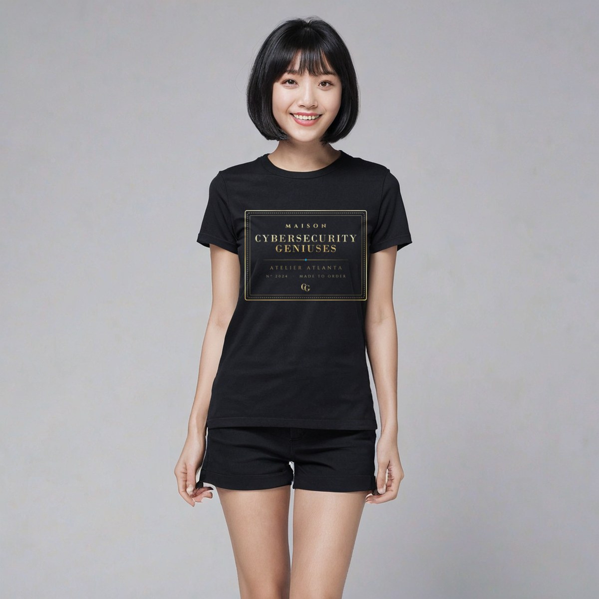 Cybersecurity Geniuses Maison Atelier Label Tee
