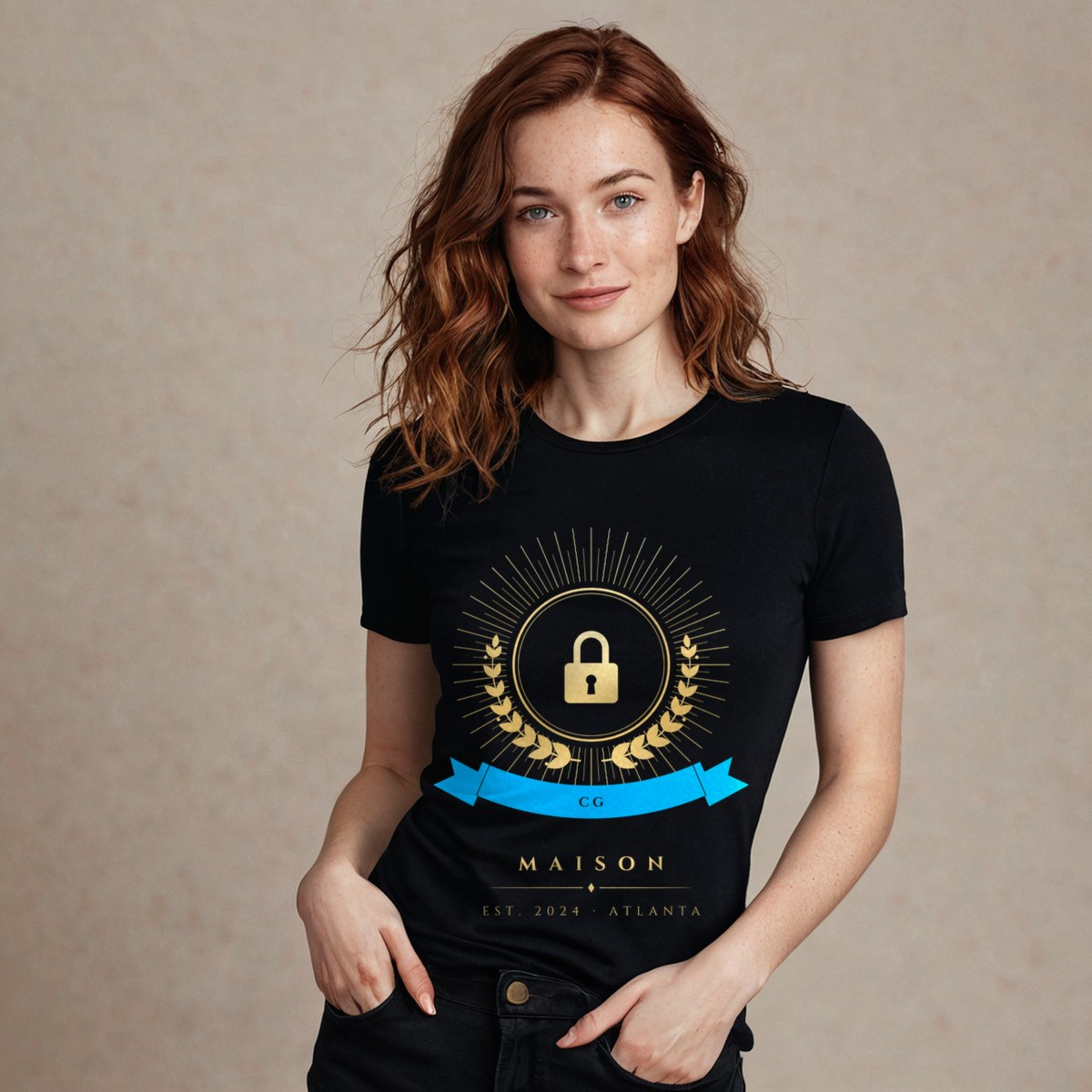 Cybersecurity Geniuses Maison Heraldic Emblem Tee