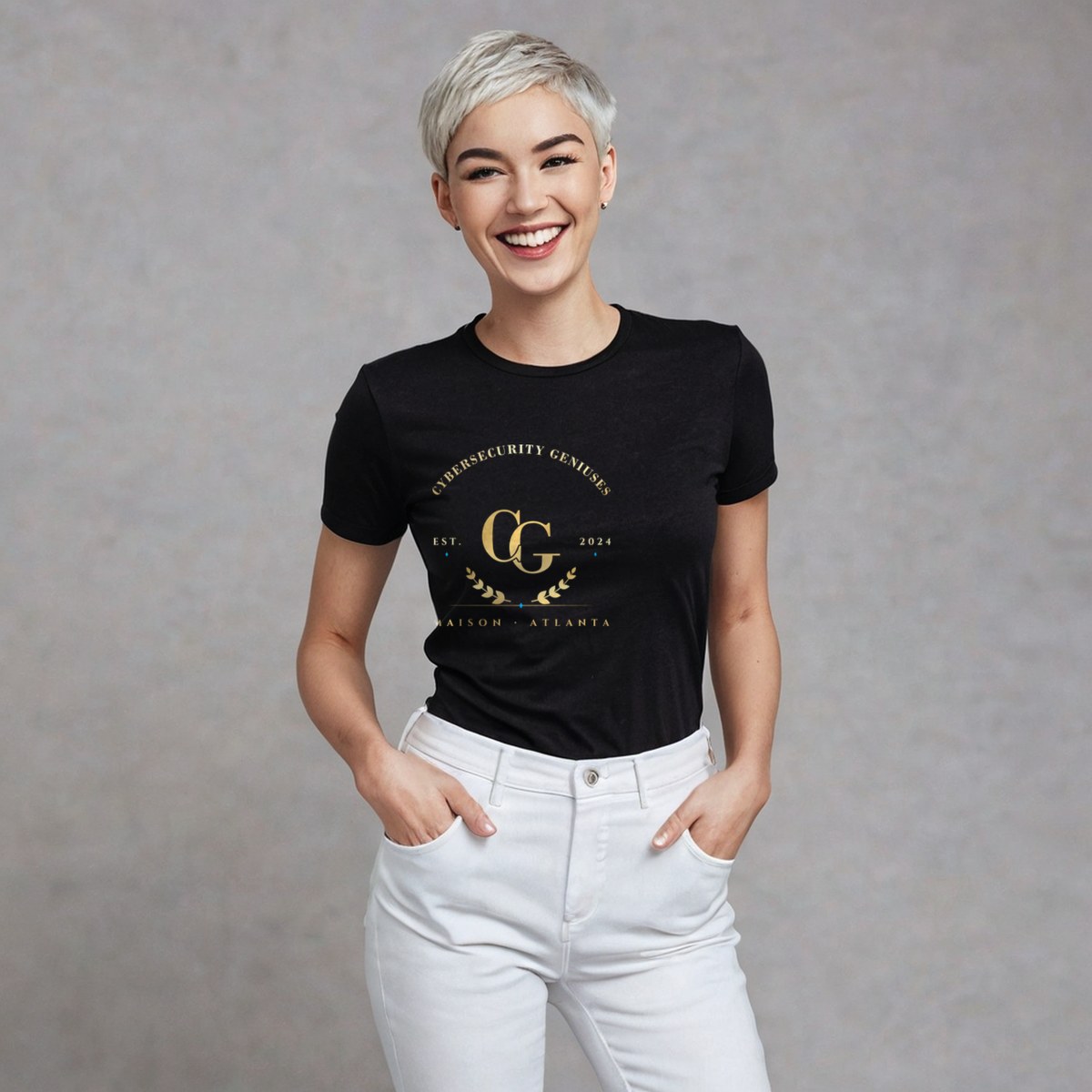Cybersecurity Geniuses Maison Heritage Arch Tee