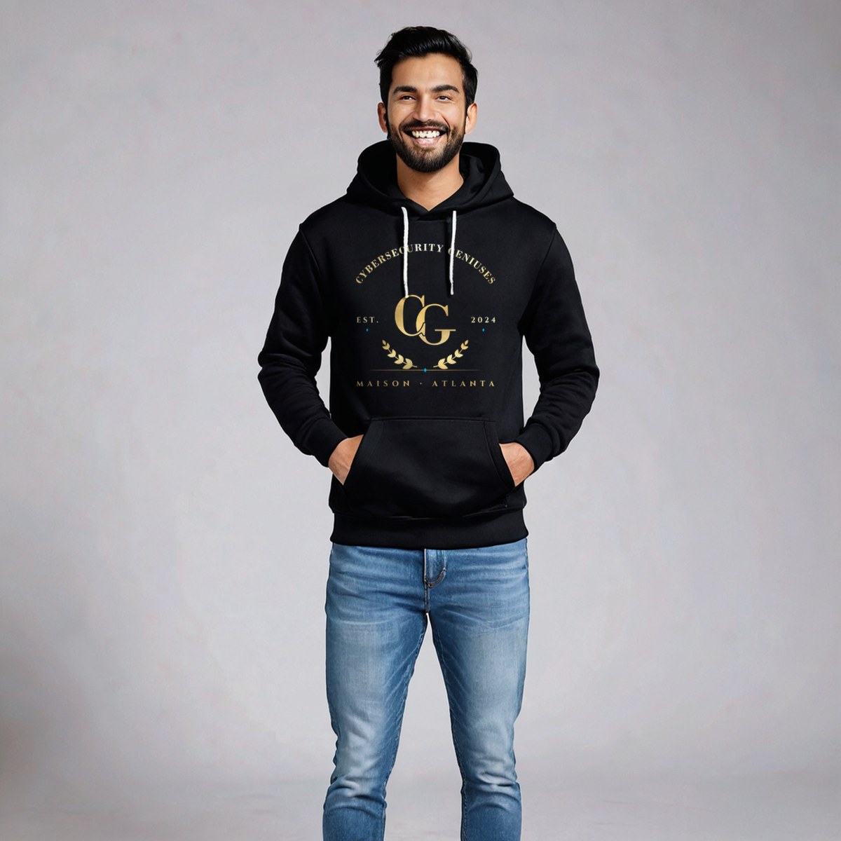 Cybersecurity Geniuses Maison Heritage Arch Hoodie